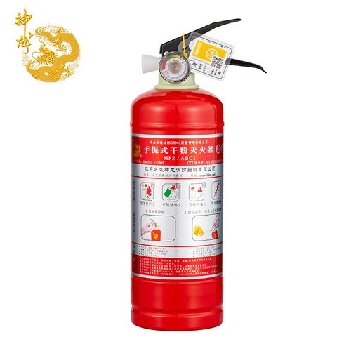 原價43現價38.5！神龍1公斤干粉滅火器 家庭與車載消防的必備之選